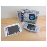 GBA Game Boy Advance Platinum Console in Box