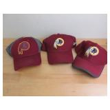 Lot of Washington Redskins Hats Caps