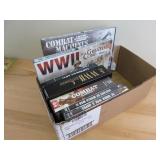 War DVDs and Tapes Lot