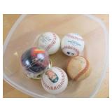 Babe Ruth and Other Baseballs Lot
