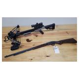 .22 Rifle Pump + Crossbow