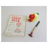 Vintage Crazy Duck w/ Magic Wand