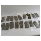 Lot of 18 Military Molle II 9mm Magazine Pouches
