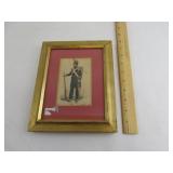 Genie 1845 Soldier Lithograph Print