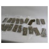 Lot of 18 Military Molle II 9mm Magazine Pouches