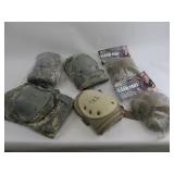 Lot of Military Suplus Knee and Elbow Pads