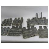 Lot of 8 Military MOLLE 3 SXS M4 Magazine Pouches