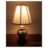 Asian Cloissoine Style Lamp 20' Tall