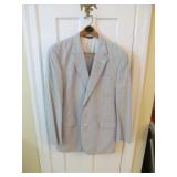 Joseph A Bank Tailored Pin Stripe Suit Jacket