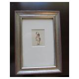 Calvary Horseman Miniature Picture and Frame