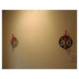 Brass Candle Wall Sconces Virgina Metal Crafters