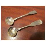 2 Sugar Spoons (I think Sterling? Not sure)
