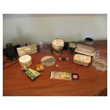 Misc Box Lot - Spotting Scope, Knicknacks