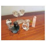 Glass Paperweights and More Lot