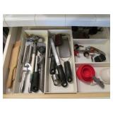 Contents of Kitchen Drawer - Utensils Etc