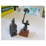 2 Asian Sculpture Figurines