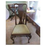 Walnut Queen Anne Side Chair