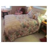 Full Bed and Pillows