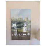 Framed French Tourism Poster Picture