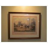 Fox Hunt Lithograph or Print James Walker - Large