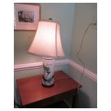 Japanese Swallowtail Bird Table Lamp