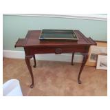Mahogany Queen Anne Tray Top Tea Table