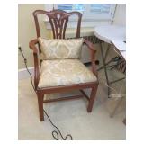 Antique Wood Armchair George III Hepplewhite