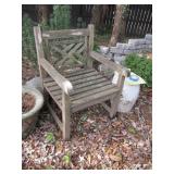 Wood Garden Chair
