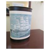 USS Columbia Trash Bin Garbage Can