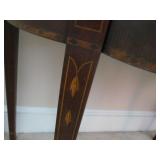 Hepplewhite or Federal Inlaid Card Console Table