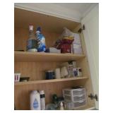 Contents of Master Bathroom Cabinet