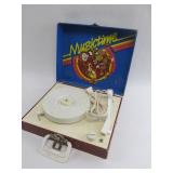 Vintage Vanity Fair Music Time Record Player