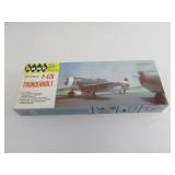 HAWK P-470 THunderbolt Model Airplane Kit Vintage