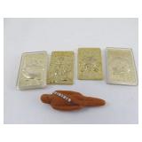 Pokemon Gold Plated Cards