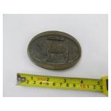 Brahman Cow Belt Buckle