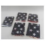 5 American Flags