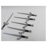 Lot of 6 Toy Daggers