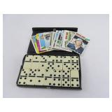 Dominoes and Baseball Card Lots
