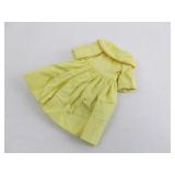 Vintage Yellow Barbie Doll Dress