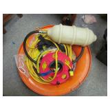 Large Lot of SCUBA Equipment Gear Suits Etc