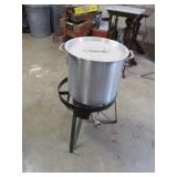 Steam Boiler Pot Turkey Fryer Propane Cooker