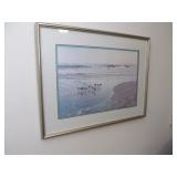 Shorebirds by J. Carter Framed Print 31'x24.5'