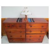Dresser and Lamp