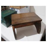 Footstool Step Stool Primitive