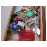 Contents of Kitchen Junk Drawer Lot