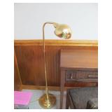Brass Colored Floor Lamp