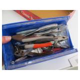 Tote full of Pliers and Tools