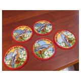 1958 Lynchburg City Bird Club Patches Lot
