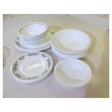 Assorted Corelle Bowls and Dishes