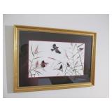 Red Wing Black Bird by J. Carter Art Print